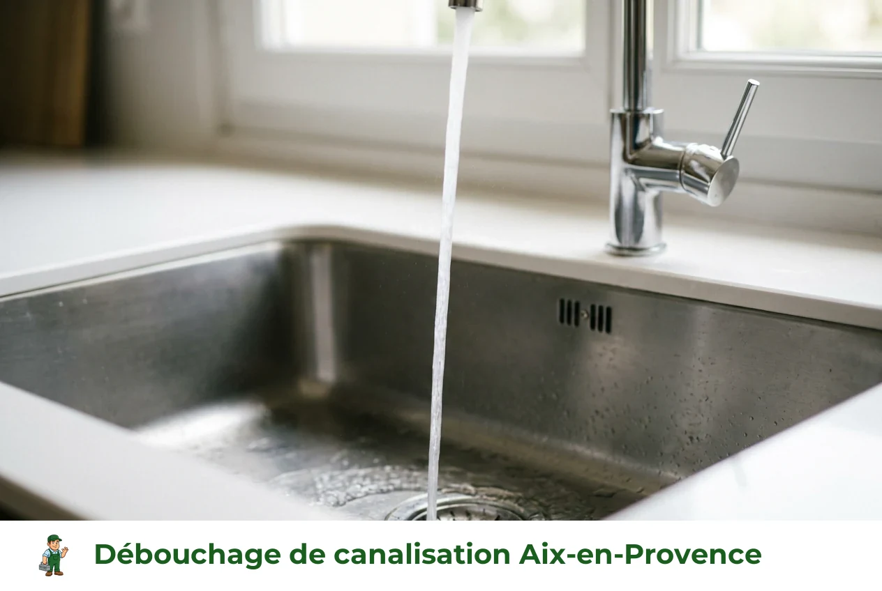 Débouchage de canalisation à Aix-en-Provence