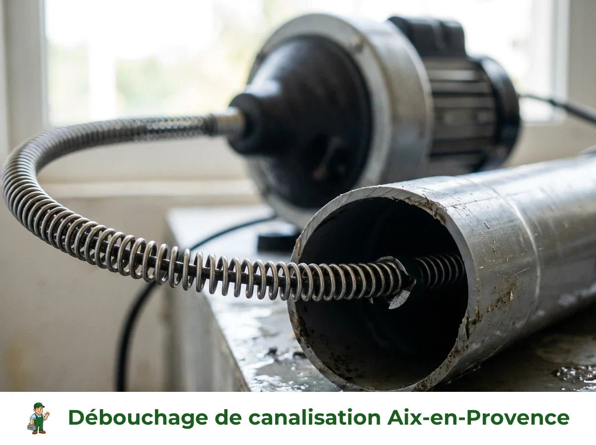 Débouchage de canalisation à Aix-en-Provence
