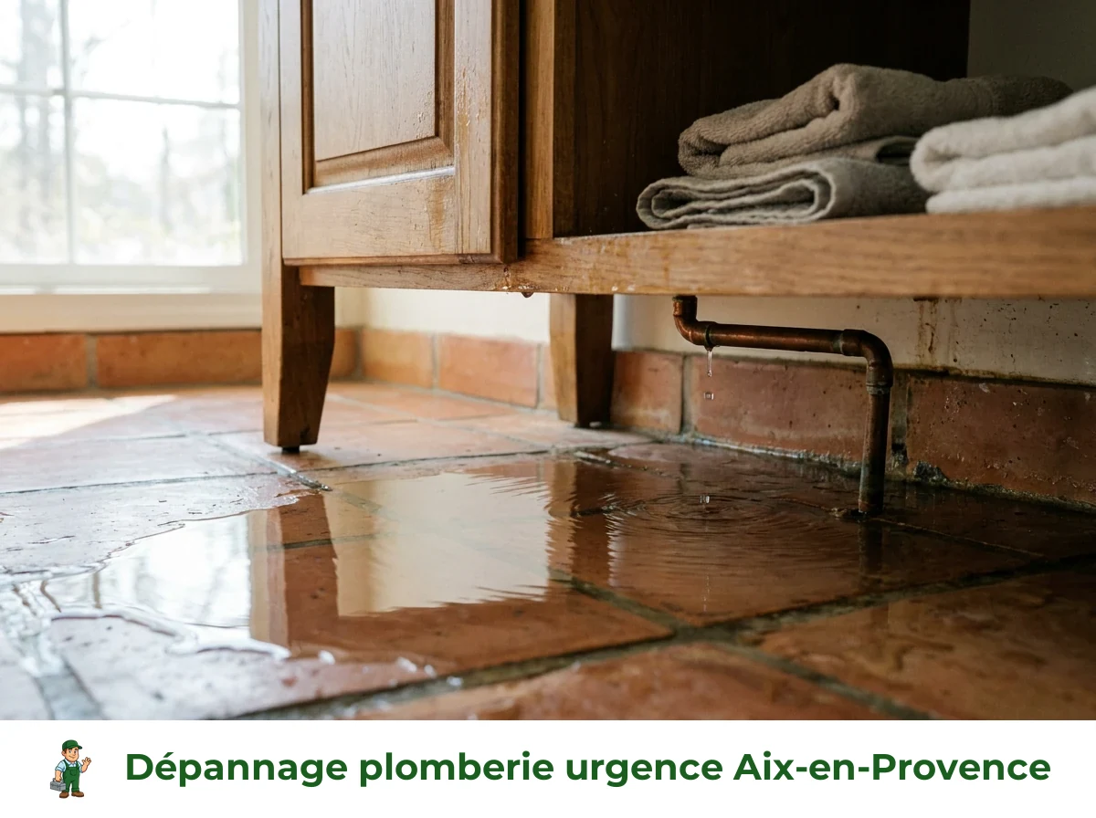 Dépannage plomberie urgence à Aix-en-Provence