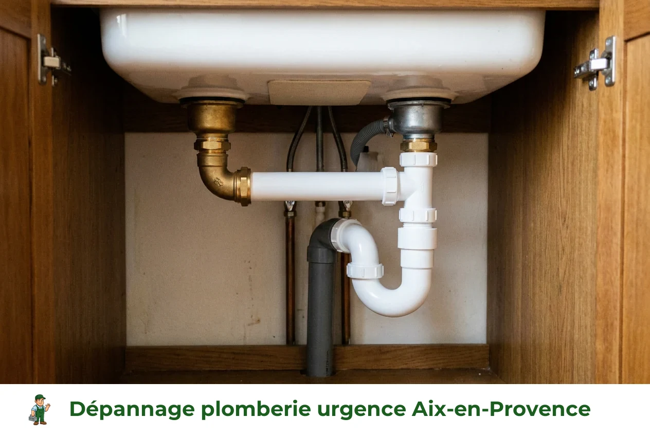 Dépannage plomberie urgence à Aix-en-Provence