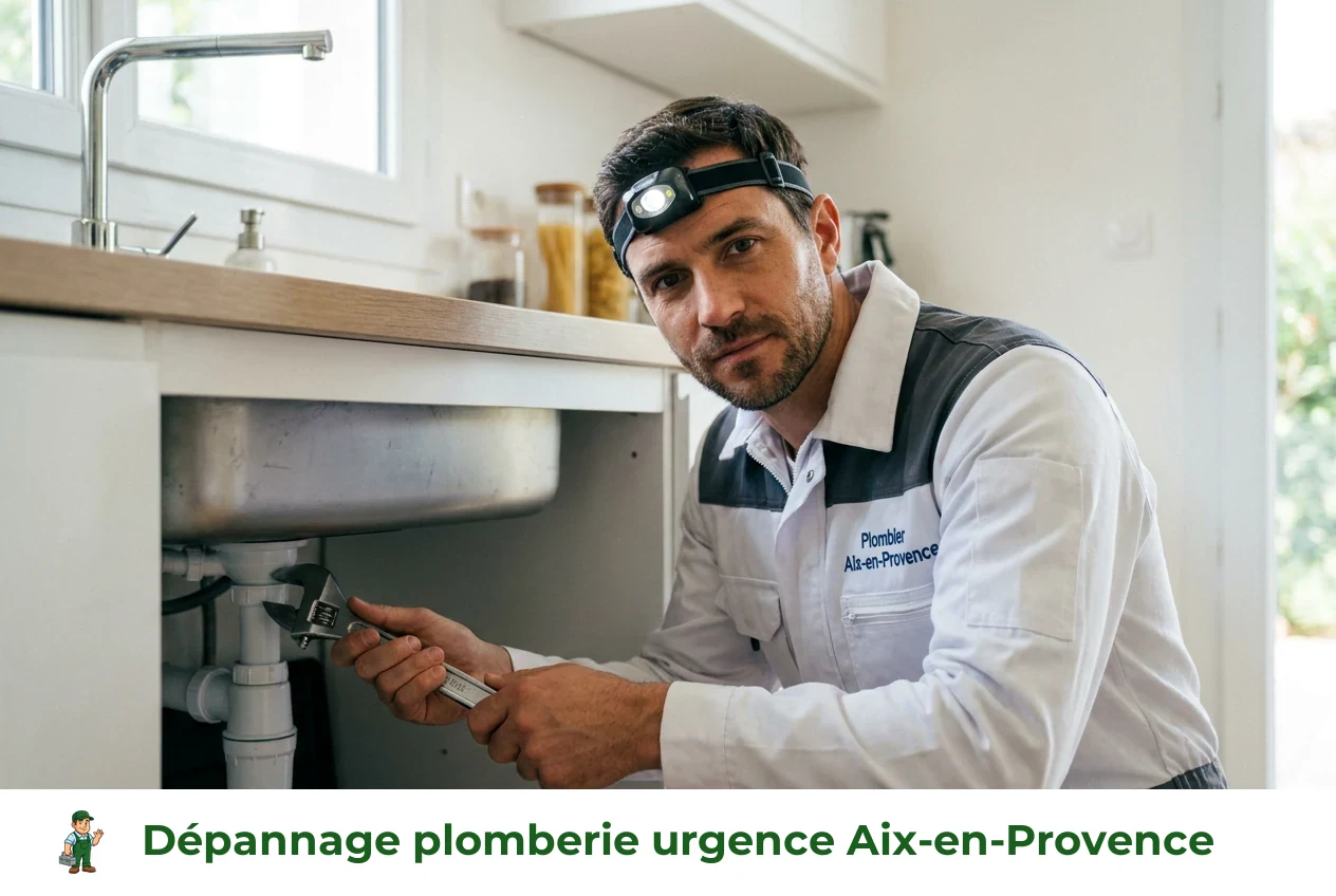 Dépannage plomberie urgence à Aix-en-Provence