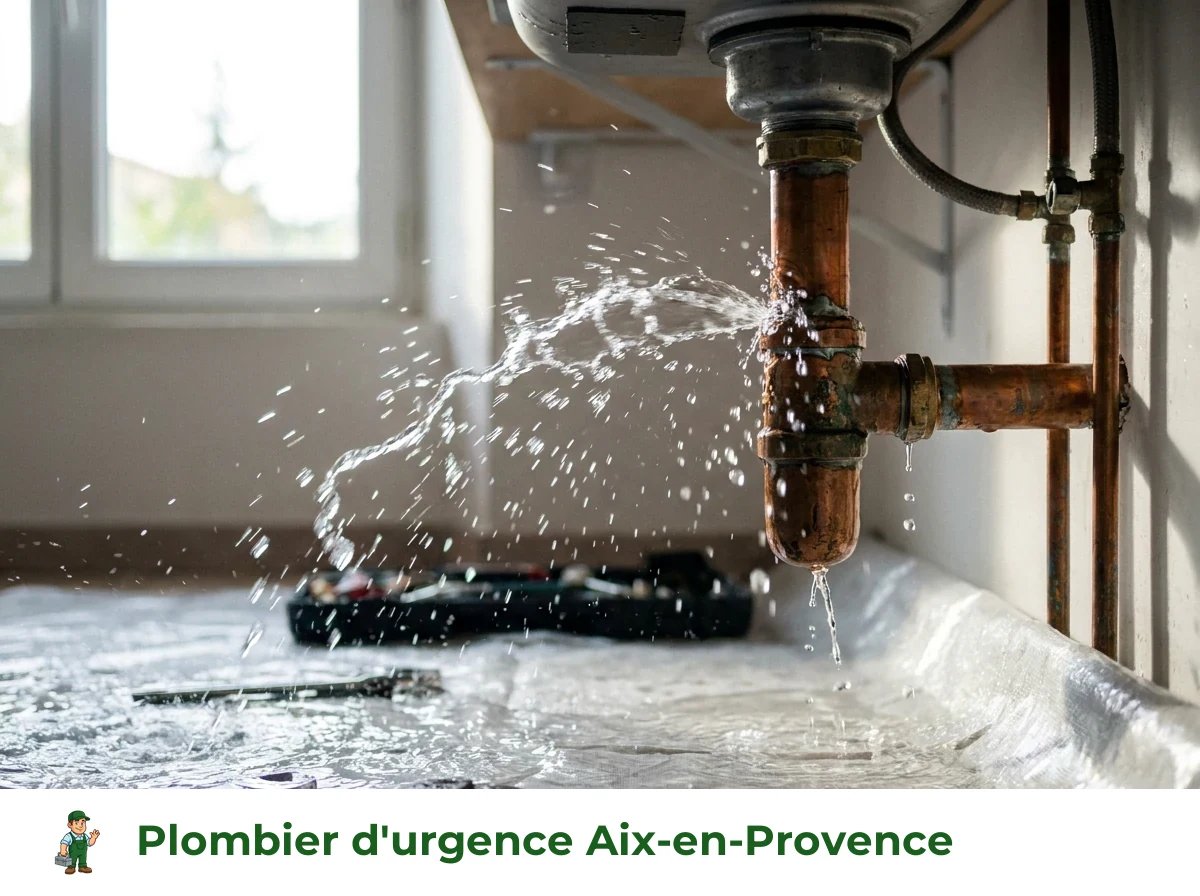 Plombier d'urgence à Aix-en-Provence