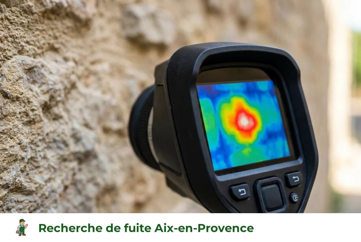 Recherche de fuite à Aix-en-Provence