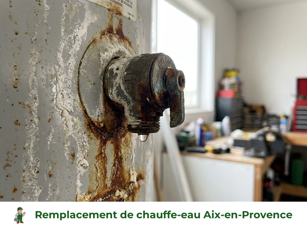 Remplacement de chauffe-eau à Aix-en-Provence