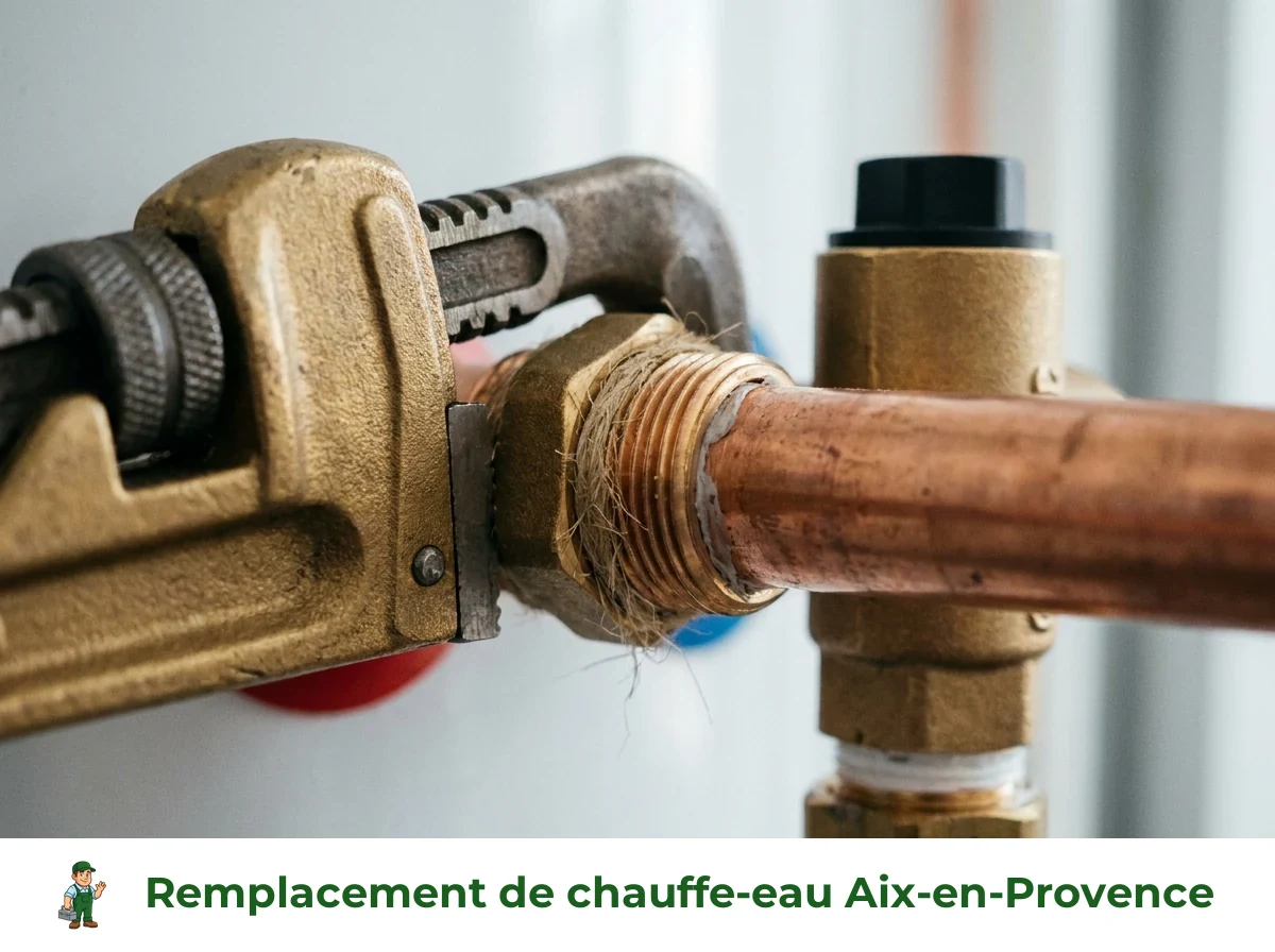 Remplacement de chauffe-eau à Aix-en-Provence