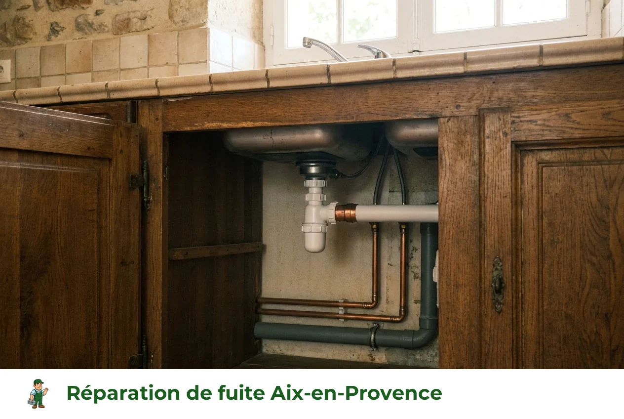 Réparation de fuite à Aix-en-Provence