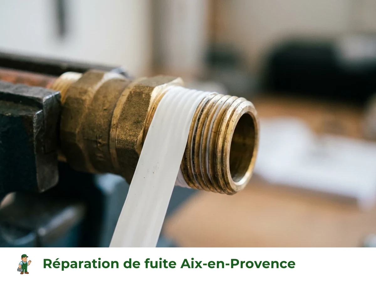 Réparation de fuite à Aix-en-Provence